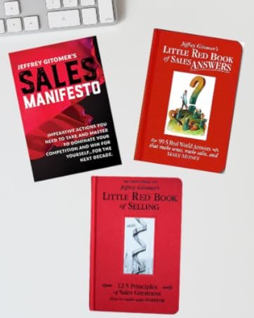 sales manifesto little book of sales answers little red book of selling