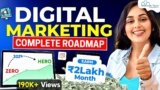 Digital Marketing Roadmap 2024: FASTEST Way to Learn Digital Marketing & Get Job (Full Guide)