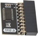 Qiilu Asus Tpm Module Tpm 2.0 Encryption Security Module PCB Tpm 2.0 Encryption Security Module 20Pin 2 10P Standalone Crypto Processor Tpm 2.0 Module for Win11 for Gigabyte for Asus