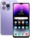 Unlocked Smartphone, 6.3 inch HD Display, Android10.0, Dual SIM, Dual Cameras, 1GB RAM+16GB ROM (Expandable to 128GB), Support: WiFi, Bluetooth, GPS 3G Mobile Phones (Purple)